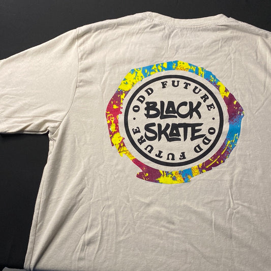 Camiseta Black Skate - Talla L - Cream