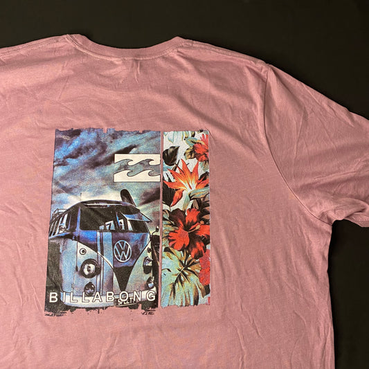 Camiseta Billabong - Talla 2XL - Roses Pink