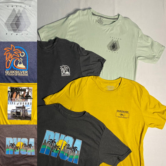 Camiseta - Talla L - Volcom/RVCA/Quiksilver