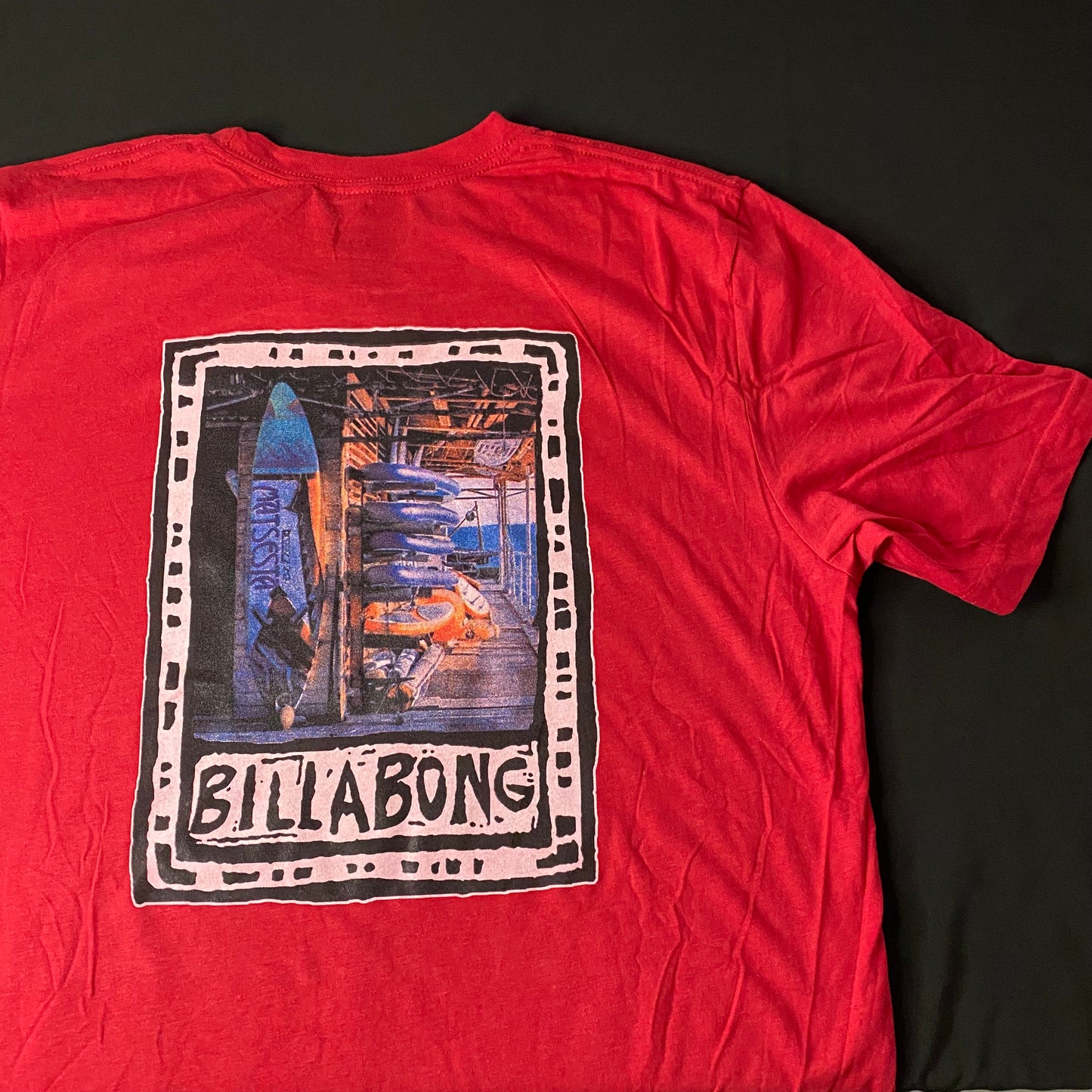 Camiseta Billabong - Talla L - Red