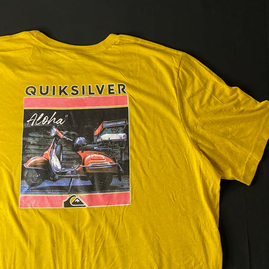 Camiseta Quiksilver- Talla 2XL - Mostaza