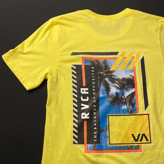 Camiseta RVCA - Talla S - Light Yellow