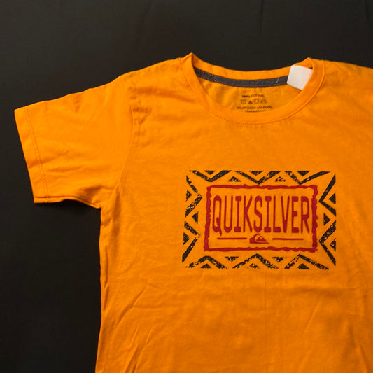 Camiseta Kids Quiksilver- Talla 12 - Neon Orange