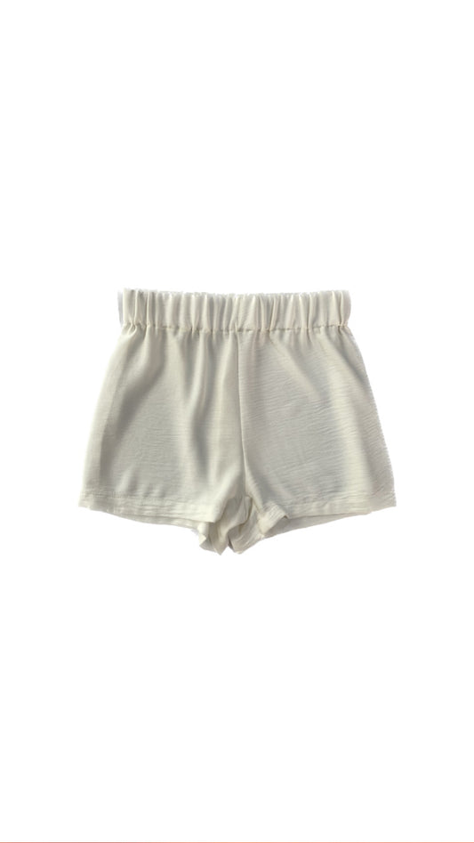 High Waisted Shorts | Off White