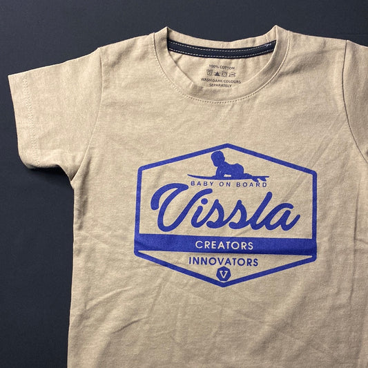 Camiseta Kids Vissla - Talla 6 - Cappuccino