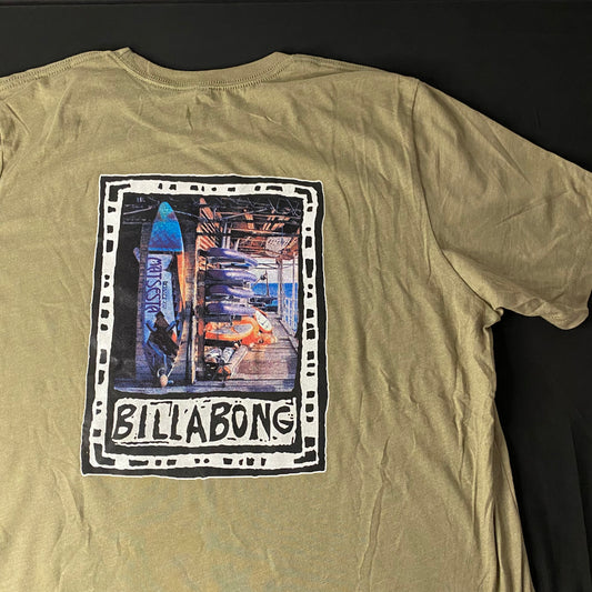 Camiseta Billabong - Talla XL - Olive Green