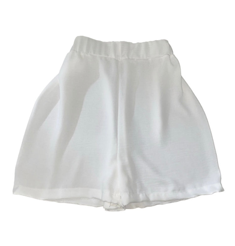 High Waisted Shorts | Off White