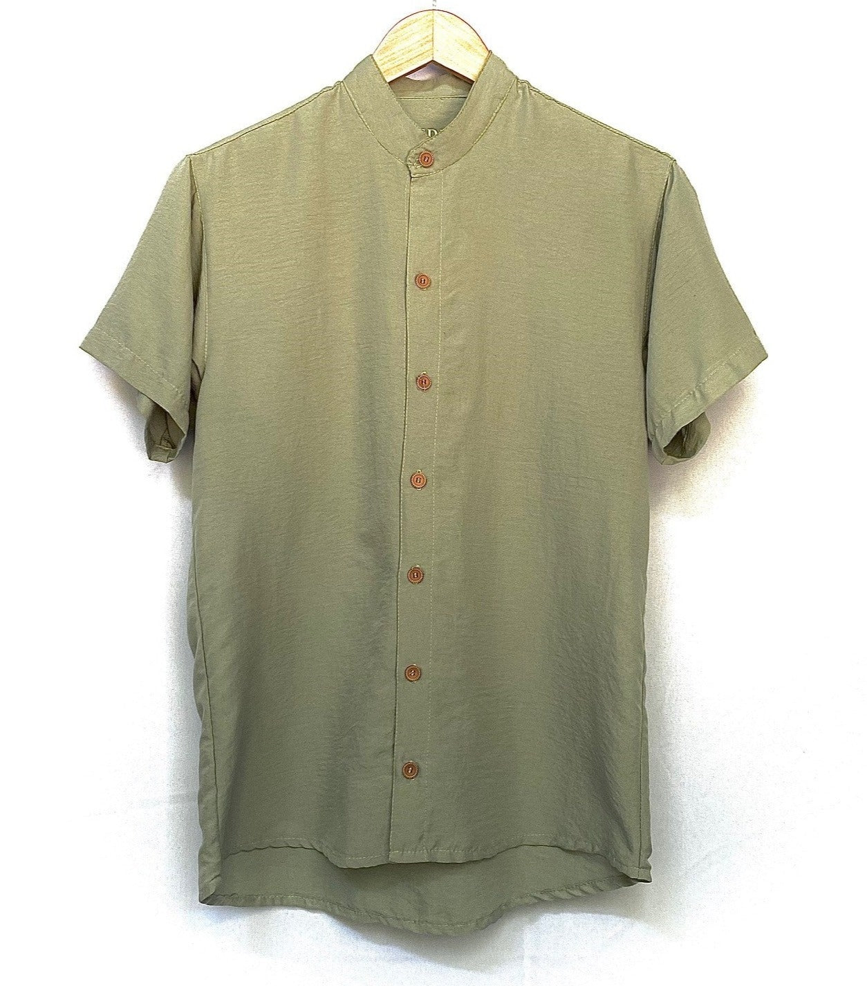 Camisa Medina | Laurel Green Gray