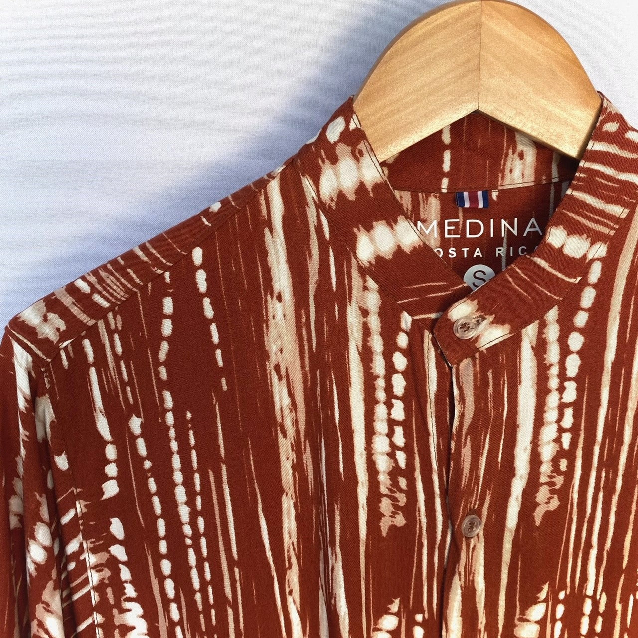 Camisa Medina | Terra Cotta Orange