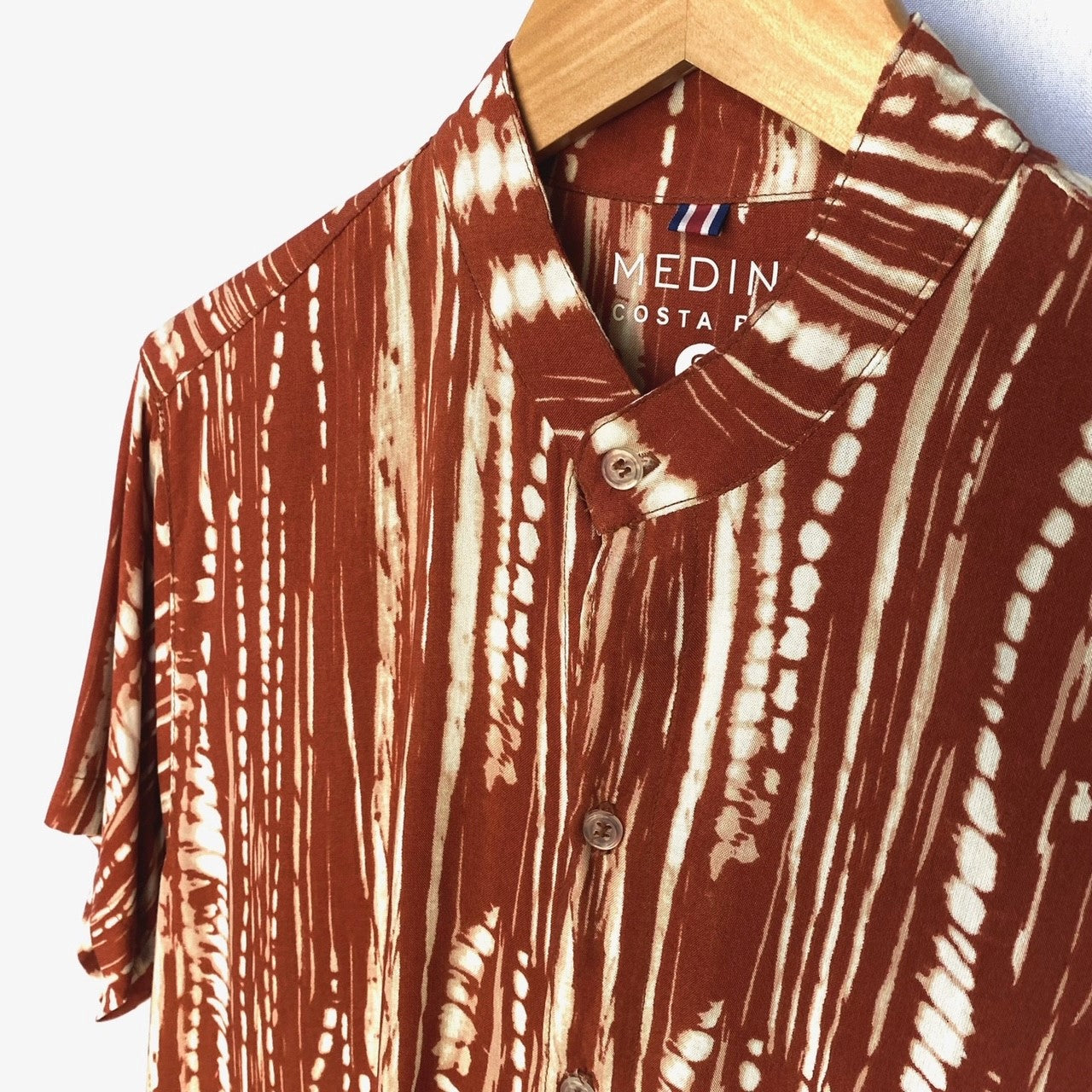 Camisa Medina | Terra Cotta Orange